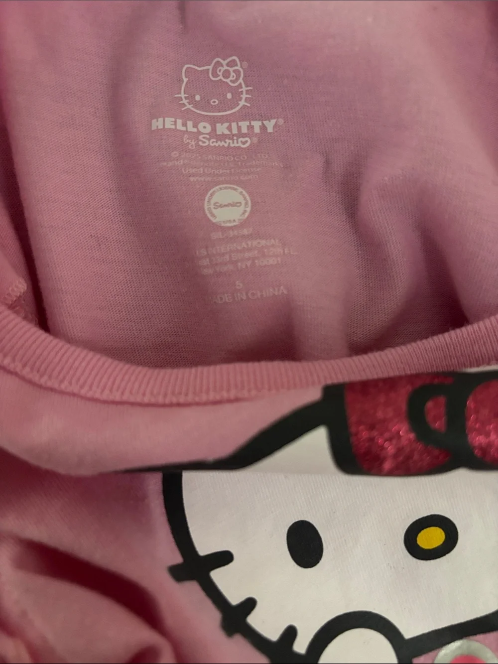 Hello Kitty Sparkle Pink Tutu Dress